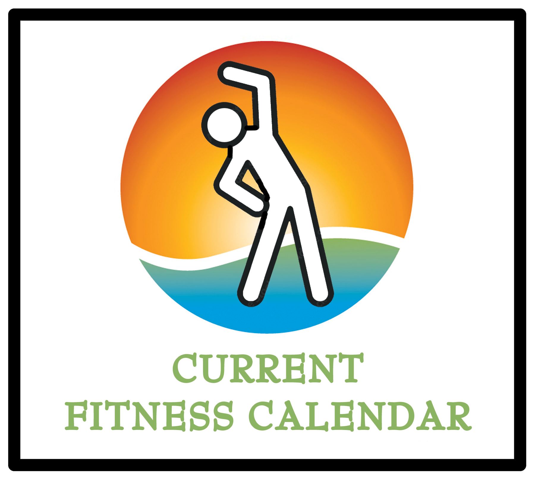 SENIOR Fitness Calendar Button