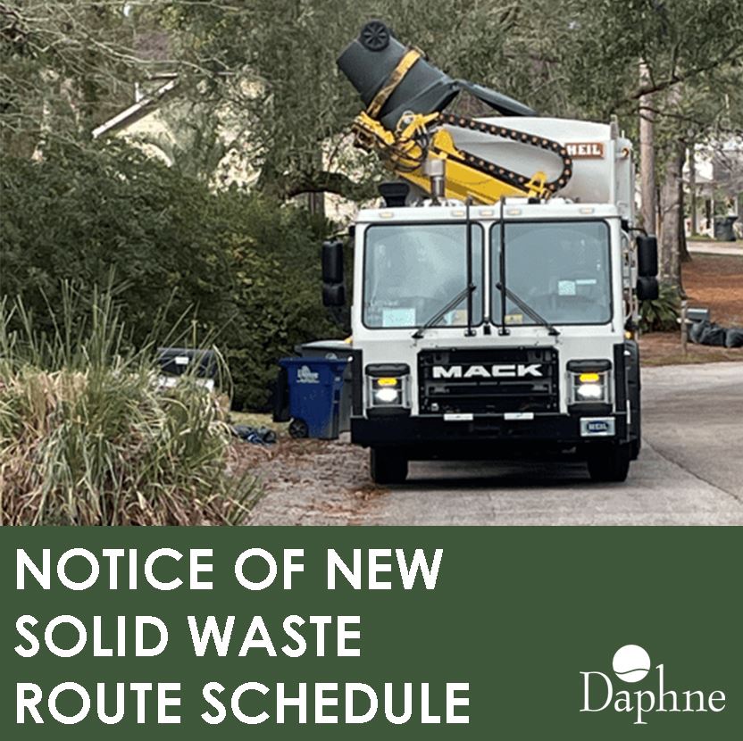 SOLID WASTE New Route Schedule Jan2026